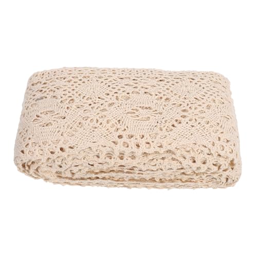 Angoily Baumwoll-spitzenband Breit Vintage Häkelspitze für Handarbeit DIY Nähen Basteln Hochzeit Dekoration Verpackung Stickerei von Angoily