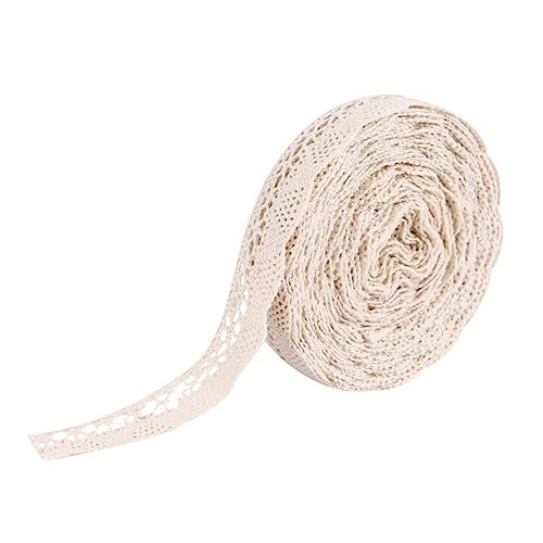 Angoily Baumwollspitzenband Yards für DIY Bastelprojekte Hochwertige Spitzenborte mit Blumenmuster Einfach zu Schneiden und Vielseitig Einsetzbar für Dekorationen und Näharbeiten Angoily Baumwollspitzenband Yards für DIY Bastelprojekte Hochwertige Spitzenborte mit Blumenmuster Einfach zu Schneiden und Vielseitig Einsetzbar für Dekorationen und Näharbeiten von Angoily