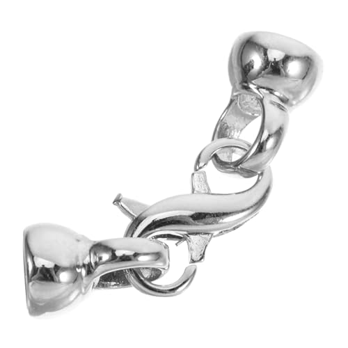 Angoily Bell Hummerschnalle Karabinerverschluss Schlüsselkettenringe Schmuckbefund Haken Für Schlüsselanhänger Goldene Armbandverlängerung Abreißverschluss Karabiner-armband Silver Kupfer Angoily Bell Hummerschnalle Karabinerverschluss Schlüsselkettenringe Schmuckbefund Haken Für Schlüsselanhänger Goldene Armbandverlängerung Abreißverschluss Karabiner-armband Silver Kupfer von Angoily