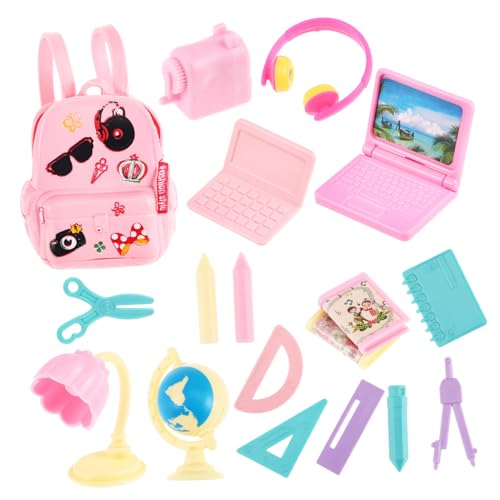 Angoily Bjd Miniatur Schulzubehör Teilig Doll Backpack Puppenhaus Zubehör Kunststoff PVC für Mädchen Kreatives Spiel Zufällige Farbe Zufällige Farbe Angoily Bjd Miniatur Schulzubehör Teilig Doll Backpack Puppenhaus Zubehör Kunststoff PVC für Mädchen Kreatives Spiel Zufällige Farbe Zufällige Farbe von Angoily