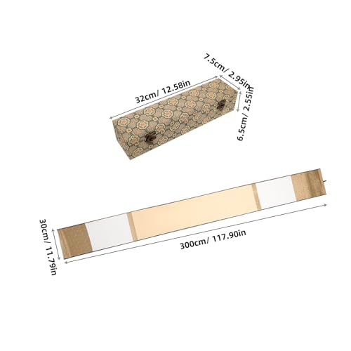 Angoily Blank Chinese Calligraphy Scroll mit Luxus Geschenkbox Traditionelles Halbgegartes Reis-papier für Malerei Schriftkunst Dekoratives Hängendes Kunstwerk Einfache Aufhängung Schutz Angoily Blank Chinese Calligraphy Scroll mit Luxus Geschenkbox Traditionelles Halbgegartes Reis-papier für Malerei Schriftkunst Dekoratives Hängendes Kunstwerk Einfache Aufhängung Schutz von Angoily