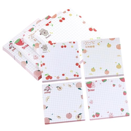Angoily Blütenmuster Notizblöcke Tragbare Kleine Memo Pads für To Do Listen Notizen für Büro Schule Zuhause Designs von Angoily