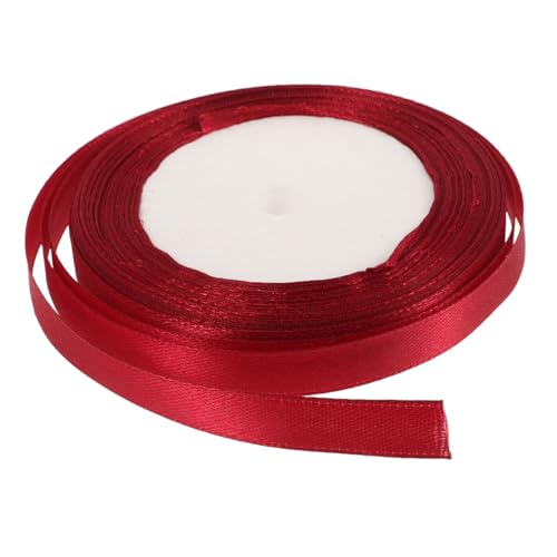 Angoily Box Geschenkband Rot Dekoratives Satinband für Hochzeitsdekoration Geschenkschleifen und Diy Projekte für Blumensträuße Einladungen und Geschenkverpackungen Angoily Box Geschenkband Rot Dekoratives Satinband für Hochzeitsdekoration Geschenkschleifen und Diy Projekte für Blumensträuße Einladungen und Geschenkverpackungen von Angoily