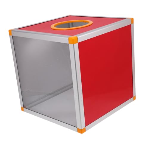 Angoily -Box Tombola liefert Tombola für Tickets Tickettrommel Gewinnspielkugeln Ticketbecher Tombolatrommel Großer Tombola-Verlosungsbehälter Aluminiumlegierung rot Angoily -Box Tombola liefert Tombola für Tickets Tickettrommel Gewinnspielkugeln Ticketbecher Tombolatrommel Großer Tombola-Verlosungsbehälter Aluminiumlegierung rot von Angoily