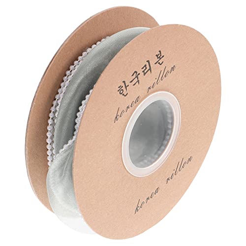 Angoily Bugdekorationsgurt seidenband ribbon hochzeitsdeco celebrations Geschenkband für Weihnachten Perle breites Band Bastelband für den täglichen Gebrauch Wickelband Plastik Light Green von Angoily