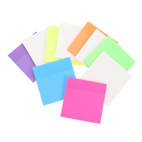 Angoily Bunte Selbstklebende Haftnotizen mit Transparenten Memo Stickern für Schule Büro und Zuhause für To Do Listen und Erinnerungen Angoily Bunte Selbstklebende Haftnotizen mit Transparenten Memo Stickern für Schule Büro und Zuhause für To Do Listen und Erinnerungen von Angoily