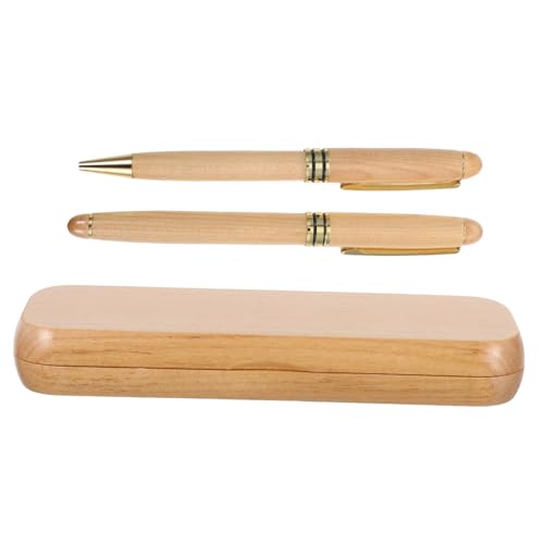 Angoily Business Füllfederhalter mit Ahornholzgriff Ergonomisch Komfortabel Gravierbar für Büro Künstler Journal Schreiben Geschenkbox Angoily Business Füllfederhalter mit Ahornholzgriff Ergonomisch Komfortabel Gravierbar für Büro Künstler Journal Schreiben Geschenkbox von Angoily
