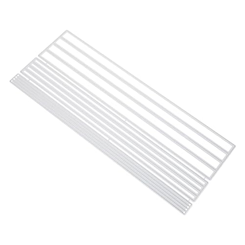 Angoily Carbon Steel Cutting Die Stencil für DIY Scrapbooking Kartenherstellung Prägeschablone Rechteckiger Rahmen Stanzform Handwerk Zubehör für Kreative Bastelprojekte von Angoily