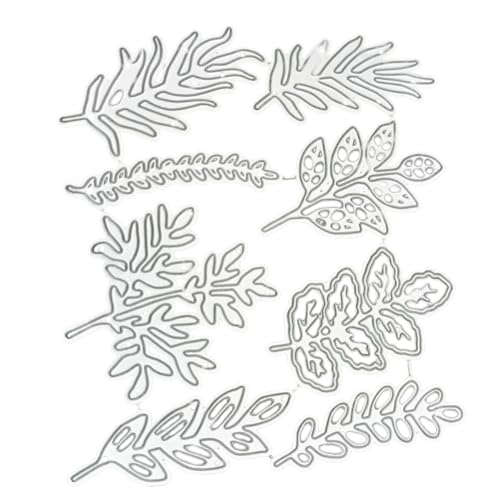 Angoily Carbonstahl Stanzschablonen Teilig Blattmotiv DIY Scrapbooking Prägeschablonen für Fotoalbum Karten Basteln Hochwertige Metall Stanzformen für Papierdeko Angoily Carbonstahl Stanzschablonen Teilig Blattmotiv DIY Scrapbooking Prägeschablonen für Fotoalbum Karten Basteln Hochwertige Metall Stanzformen für Papierdeko von Angoily