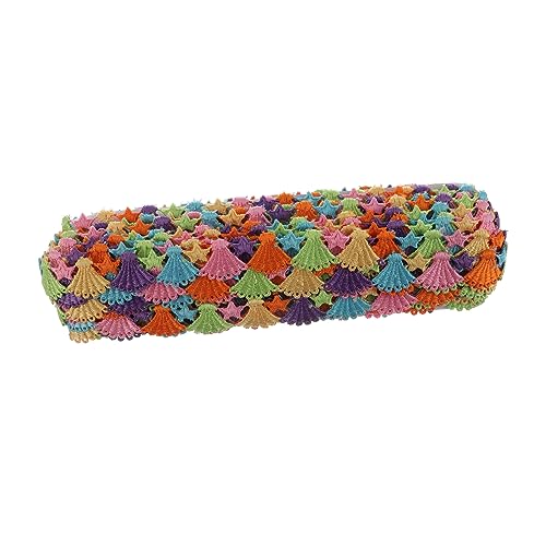 Angoily Cartoon Stil Besticktes Spitzenband Yards Diy Blumenspitze für Nähprojekte Geeignet für Kleidung Hochzeitsapplikationen Haaraccessoires und Mehr von Angoily