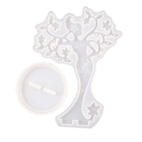 Angoily DIY Kristall Epoxidharz Schmuckständer Silikonform mit Schönheitsfigur für Schmuckhalter Flexibles Gießform für Schmuckpräsentation und Kreative Bastelarbeiten Angoily DIY Kristall Epoxidharz Schmuckständer Silikonform mit Schönheitsfigur für Schmuckhalter Flexibles Gießform für Schmuckpräsentation und Kreative Bastelarbeiten von Angoily