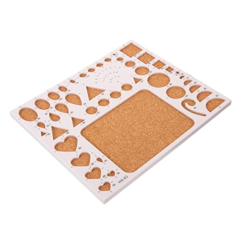 Angoily DIY Papier Quilling Vorlage Kork und Leicht und Form für Scrapbooking und Bastelprojekte Quilling Werkzeug für DIY Ideen Vielseitig Einsetzbar und Langlebig von Angoily