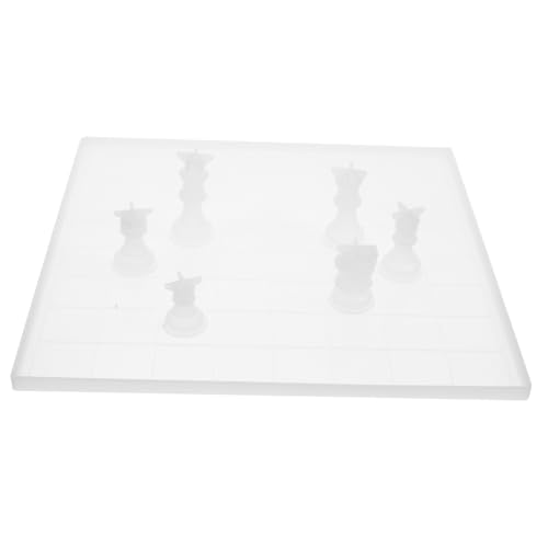 Angoily DIY Schach Silikonform Set Schachfiguren Gussformen mit Großem Schachbrett Silikonform Flexibel Wiederverwendbar für Epoxidharz Basteln für Schachliebhaber Angoily DIY Schach Silikonform Set Schachfiguren Gussformen mit Großem Schachbrett Silikonform Flexibel Wiederverwendbar für Epoxidharz Basteln für Schachliebhaber von Angoily