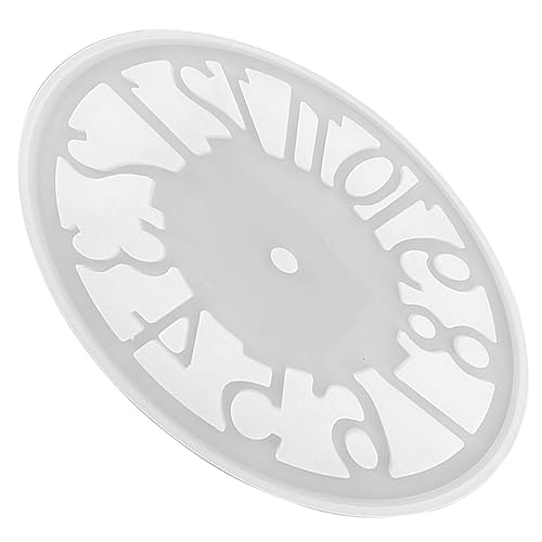 Angoily DIY Silikon Uhrform für Epoxidharz Wiederverwendbare Gießform für Uhrplatten für Resin Casting und Kreative Bastelprojekte Einfach zu Entformen und Langlebig Angoily DIY Silikon Uhrform für Epoxidharz Wiederverwendbare Gießform für Uhrplatten für Resin Casting und Kreative Bastelprojekte Einfach zu Entformen und Langlebig von Angoily
