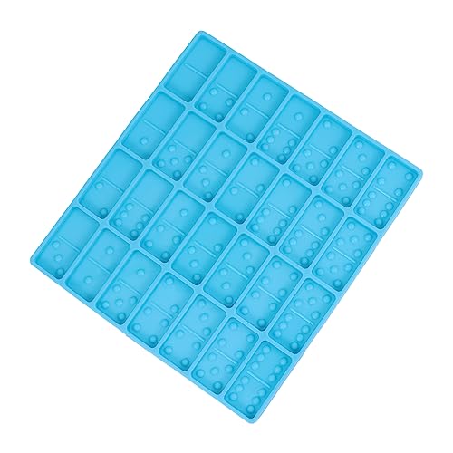 Angoily DIY Silikonform für Domino Flexible und Transparente Gießform Hochwertigem Silikon für Kreative Bastelprojekte und Selbstgemachte Harzkunst von Angoily