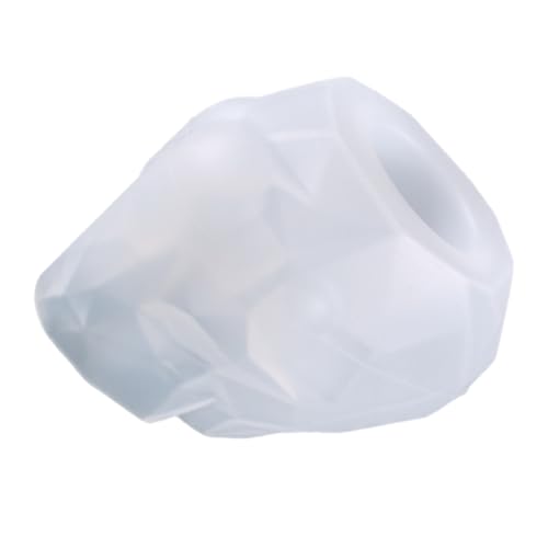 Angoily DIY Silikonform für Stiftbehälter Schädelkopf Design Kreative Blumentopf Gießform Flexiblem Silikon Wiederverwendbar und Langlebig für Epoxidharz Projekte und Farbgestaltungen von Angoily