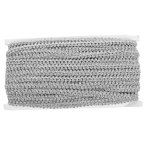 Angoily Decorative Lace Trim Vintage Stil Wellendesign Spitzenband für Bühnenkostüme Kleidung Vorhänge Diy Nähzubehör für Macrame Puppenkleidung Bastelprojekte von Angoily