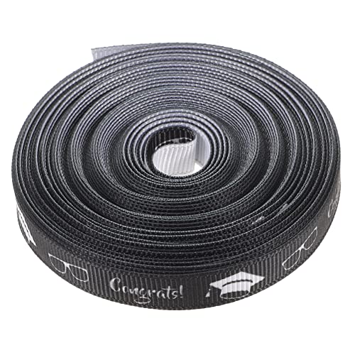 Angoily Dekoratives Geschenkband Dünn Samtband Sackleinenband Abschlussbanner Aus Sackleinen Grosgrain-bänder Herstellung Glückwunsch Grad Grünes Band Junggesellin Schule Schwarz Polyester Angoily Dekoratives Geschenkband Dünn Samtband Sackleinenband Abschlussbanner Aus Sackleinen Grosgrain-bänder Herstellung Glückwunsch Grad Grünes Band Junggesellin Schule Schwarz Polyester von Angoily