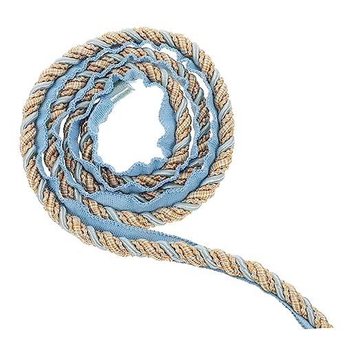 Angoily Dekoratives Kissen Zierband Blaue Fach Gedrehte Kordel Polster Diy Zubehör für Sofakissen Textile Verzierung Angoily Dekoratives Kissen Zierband Blaue Fach Gedrehte Kordel Polster Diy Zubehör für Sofakissen Textile Verzierung von Angoily