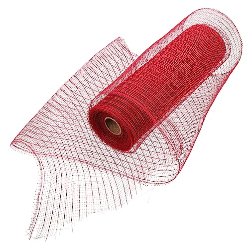 Angoily Dekoratives Netzband PP für Blumenverpackung Hochzeitsdekoration und DIY Projekte Rot Langlebig und Vielseitig Einsetzbar für und Kränze Angoily Dekoratives Netzband PP für Blumenverpackung Hochzeitsdekoration und DIY Projekte Rot Langlebig und Vielseitig Einsetzbar für und Kränze von Angoily