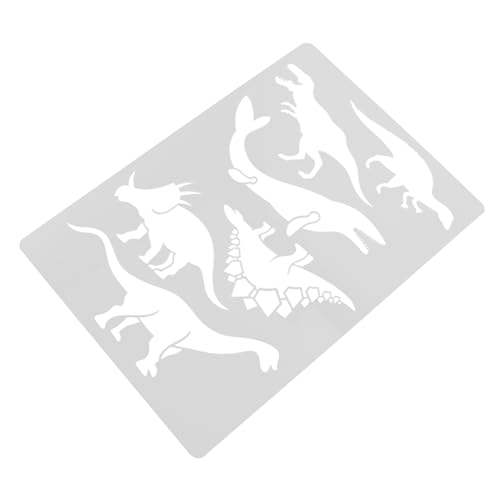 Angoily Dinosaurier Schablonen für DIY Malerei Wiederverwendbare Malvorlage Hochwertigem Material für Scrapbooking Kartenherstellung und Bastelprojekte Fördert Vorstellungskraft und Angoily Dinosaurier Schablonen für DIY Malerei Wiederverwendbare Malvorlage Hochwertigem Material für Scrapbooking Kartenherstellung und Bastelprojekte Fördert Vorstellungskraft und von Angoily