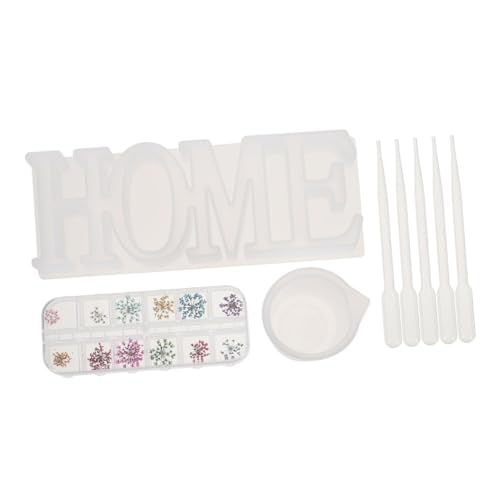 Angoily Diy Epoxidharz Set mit Silikonformen Zubehör für Trockenblumen und Tropfer für Bastelprojekte Lebensmittelecht und Leicht zu Reinigen Angoily Diy Epoxidharz Set mit Silikonformen Zubehör für Trockenblumen und Tropfer für Bastelprojekte Lebensmittelecht und Leicht zu Reinigen von Angoily