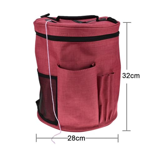 Angoily Diy Große Wollaufbewahrungstasche Organizer für Strick und Häkelutensilien Schützt Wolle und Verhindert Verwicklungen für Handarbeiten Groß Angoily Diy Große Wollaufbewahrungstasche Organizer für Strick und Häkelutensilien Schützt Wolle und Verhindert Verwicklungen für Handarbeiten Groß von Angoily