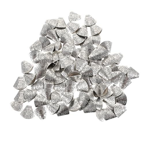 Angoily Diy Handwerk Tassel End Caps für Schmuckherstellung Geeignet für Quasten und Lederbänder und Bruchfest Leicht und Tragbar Angoily Diy Handwerk Tassel End Caps für Schmuckherstellung Geeignet für Quasten und Lederbänder und Bruchfest Leicht und Tragbar von Angoily