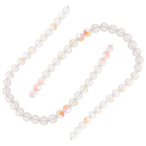 Angoily Diy Kristallperlen Weiße Schimmernde Spacer Beads für Armbänder für Schmuckgestaltung und Bastelprojekte Hochwertige Langlebige Materialien Angoily Diy Kristallperlen Weiße Schimmernde Spacer Beads für Armbänder für Schmuckgestaltung und Bastelprojekte Hochwertige Langlebige Materialien von Angoily