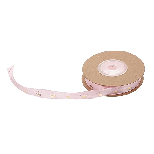 Angoily Diy Krone Satinband mit Goldprägung Geschenkverpackung für Taufen Bastelprojekte Haaraccessoires und Partydekorationen Vielseitig Einsetzbar für und Boxverpackungen Angoily Diy Krone Satinband mit Goldprägung Geschenkverpackung für Taufen Bastelprojekte Haaraccessoires und Partydekorationen Vielseitig Einsetzbar für und Boxverpackungen von Angoily