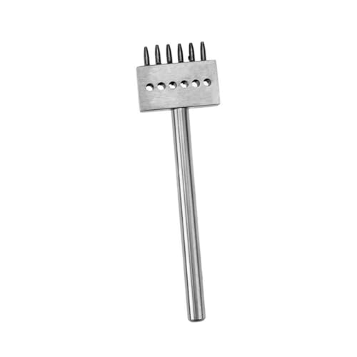 Angoily Diy Prong Lochstanzer Set Diamant Meißel für Präzise Lederlocher Hochwertiger Rutschfeste Griffe Werkzeug für Lederhandwerk Angoily Diy Prong Lochstanzer Set Diamant Meißel für Präzise Lederlocher Hochwertiger Rutschfeste Griffe Werkzeug für Lederhandwerk von Angoily