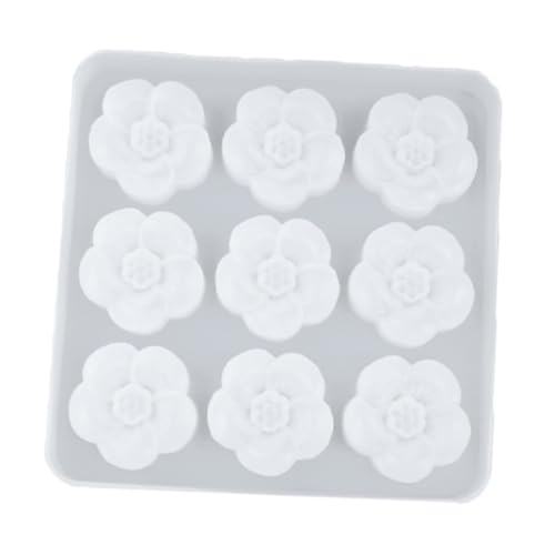 Angoily Diy Silikonform Slots Pflaumenblüten Anhänger Gießform für Epoxidharz Wiederverwendbar Hitzebeständig für Home Studio Dekoration von Angoily