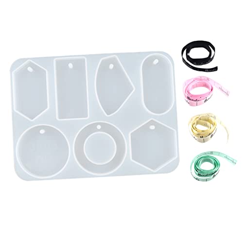 Angoily Diy Silikonform für Aromatherapie Pendants Teiliges Set mit Gießform und Bändern Wiederverwendbar und Langlebig für Kreative Schmuckherstellung Angoily Diy Silikonform für Aromatherapie Pendants Teiliges Set mit Gießform und Bändern Wiederverwendbar und Langlebig für Kreative Schmuckherstellung von Angoily