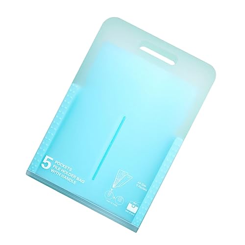 Angoily Dokumentenmappe mit Fächern Multifunktionale PP Fächermappe für Büro und Zuhause Tragbar und Leicht zur Organisation von Unterlagen und Dokumenten Angoily Dokumentenmappe mit Fächern Multifunktionale PP Fächermappe für Büro und Zuhause Tragbar und Leicht zur Organisation von Unterlagen und Dokumenten von Angoily