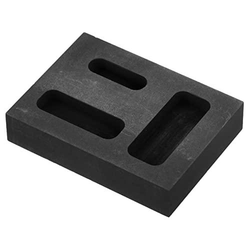 Angoily Drei-Loch-Graphitform Graphitformtiegel Weg Gießform Schmuck Metallguss Graphitgussblockform Graphittiegel für Silber Kokillen zum Gießen von Metall Graphit Crucible Form Schwarz Angoily Drei-Loch-Graphitform Graphitformtiegel Weg Gießform Schmuck Metallguss Graphitgussblockform Graphittiegel für Silber Kokillen zum Gießen von Metall Graphit Crucible Form Schwarz von Angoily