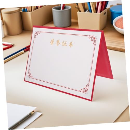 Angoily Ehrenurkunden Set Urkunden Präsentationshülle Urkundenpapier Und Mappen Urkundenhalter Anerkennungs Auszeichnungsurkunden Auszeichnungs Dokumentenhalter Roter Karton Angoily Ehrenurkunden Set Urkunden Präsentationshülle Urkundenpapier Und Mappen Urkundenhalter Anerkennungs Auszeichnungsurkunden Auszeichnungs Dokumentenhalter Roter Karton von Angoily