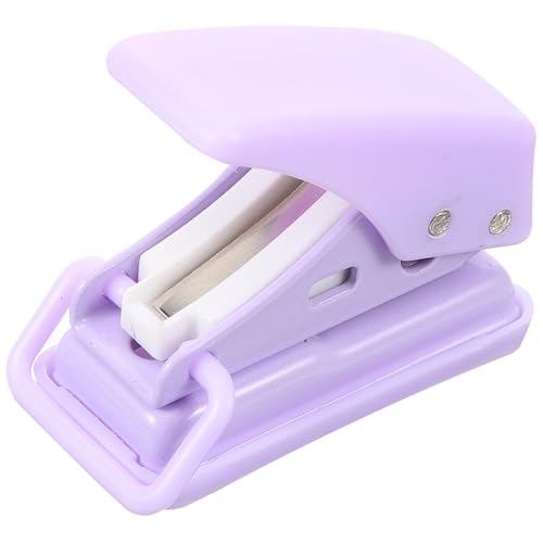 Angoily Einloch Locher Manuell Ergonomisch Ergonomischer Papierschneider Abs Langlebig für Papier Geschenkanhänger Bastelpapier Scrapbook Büro Schule Kompakt Tragbar Angoily Einloch Locher Manuell Ergonomisch Ergonomischer Papierschneider Abs Langlebig für Papier Geschenkanhänger Bastelpapier Scrapbook Büro Schule Kompakt Tragbar von Angoily