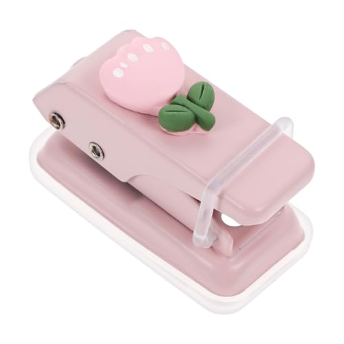 Angoily Einzellocher Handlochstanzer für Scrapbook Basteln Metallisch komfortabler DIY Locher für Lose Tragbar und Einfach zu Bedienen Geeignet für Büro und Zuhause von Angoily