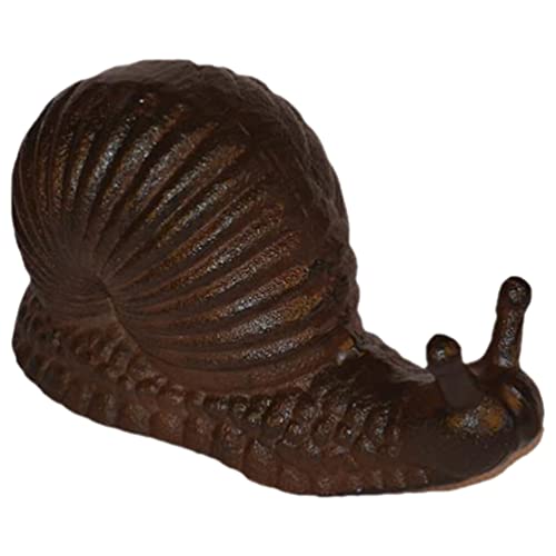 Angoily Eisen-Schnecken-Figur, Metall-Tier-Requisite, Schneckenfigur Gartenstatue Tierskulptur Feng-Shui-Ornament Außendekoration Für Terrasse Hof Rasen Ornamente, Metallic, Wie Gezeigt Angoily Eisen-Schnecken-Figur, Metall-Tier-Requisite, Schneckenfigur Gartenstatue Tierskulptur Feng-Shui-Ornament Außendekoration Für Terrasse Hof Rasen Ornamente, Metallic, Wie Gezeigt von Angoily