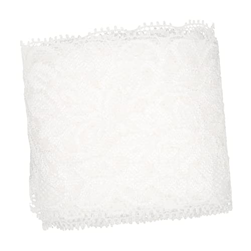 Angoily Elastisches Weißes Spitzenband DIY Kleidung Zubehör für Hochzeitsdeko Basteln Geschenkverpackung Schleifen Herstellung Flexible Spitzenbordüre Angoily Elastisches Weißes Spitzenband DIY Kleidung Zubehör für Hochzeitsdeko Basteln Geschenkverpackung Schleifen Herstellung Flexible Spitzenbordüre von Angoily