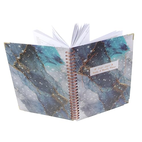 Angoily Englisches Spiral Notizbuch mit Wochentagsplaner Praktischer Kalender und Leichter Tagesplaner für Schule Büro und Reisen Hochwertiges Langlebiges Planungsbuch Angoily Englisches Spiral Notizbuch mit Wochentagsplaner Praktischer Kalender und Leichter Tagesplaner für Schule Büro und Reisen Hochwertiges Langlebiges Planungsbuch von Angoily