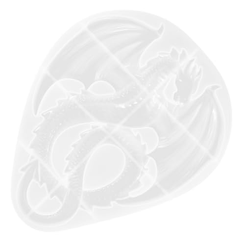 Angoily Epoxidharz Silikonform Drachenform Flexible Gießform für Diy Projekte Vielseitig Einsetzbar für Dekoration mit Hervorragenden Details und Einfacher Handhabung für Bastelarbeiten von Angoily