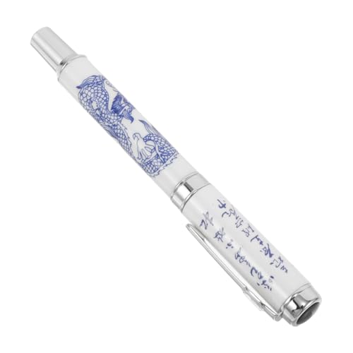 Angoily Ergonomischer Füllfederhalter mit Edelstahlfeder Einzigartigem Design und Tintenspeicher Komfortabel für Business Büro und Künstlerisches Schreiben für Männer und Professionelle Angoily Ergonomischer Füllfederhalter mit Edelstahlfeder Einzigartigem Design und Tintenspeicher Komfortabel für Business Büro und Künstlerisches Schreiben für Männer und Professionelle von Angoily