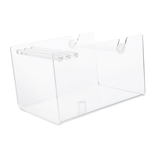 Angoily Etikettenrollenhalter Spender Verstellbarer Klebeband Organizer Aus Acryl Für Den Schreibtisch – Aufbewahrungsregal Für 3 Scheiben Aufkleber Für Büro Geschäft Und Lagerzubehör von Angoily