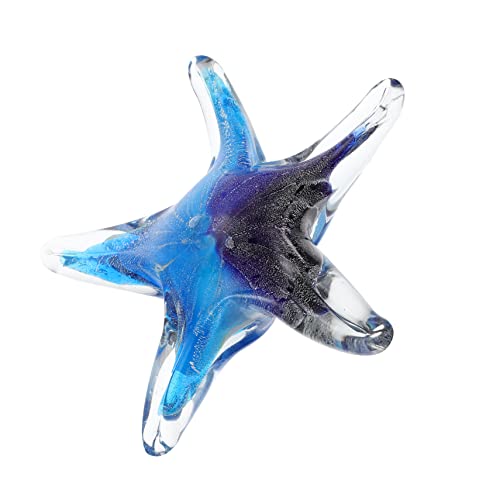Angoily Exquisites Seestern- Aus Glas Und Seeornament Für Den Schreibtisch Kreatives Schreibtischornament Mit Ozeanmotiv Angoily Exquisites Seestern- Aus Glas Und Seeornament Für Den Schreibtisch Kreatives Schreibtischornament Mit Ozeanmotiv von Angoily
