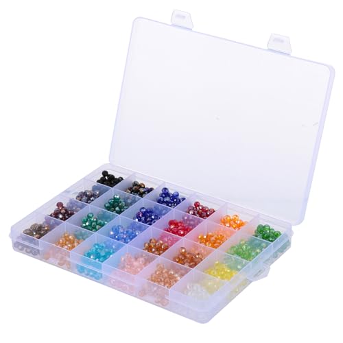 Angoily Facettierte Kristallperlen Fächer Aufbewahrungsbox für DIY Schmuckherstellung Armbandperlen und Bastelperlen Ab Farben Zubehör für Projekte Angoily Facettierte Kristallperlen Fächer Aufbewahrungsbox für DIY Schmuckherstellung Armbandperlen und Bastelperlen Ab Farben Zubehör für Projekte von Angoily