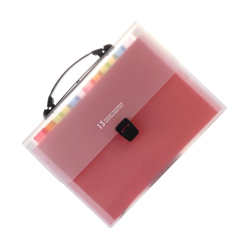 Angoily Fächermappe mit Fächern Erweiterbare Dokumentenmappe aus Strapazierfähigem Material Bunter Organizer für Wichtige Papiere für Schule Büro und Zuhause Angoily Fächermappe mit Fächern Erweiterbare Dokumentenmappe aus Strapazierfähigem Material Bunter Organizer für Wichtige Papiere für Schule Büro und Zuhause von Angoily