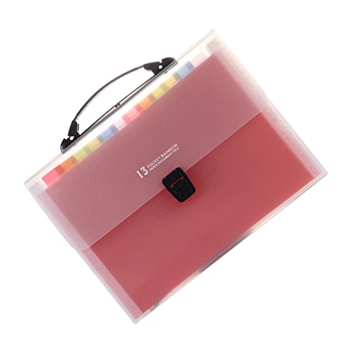 Angoily Fächermappe mit Fächern Tragbarer Dokumentenorganizer für Büro Schule und Reisen Farbenfrohes Design für Wichtige Unterlagen Belege und Briefe Angoily Fächermappe mit Fächern Tragbarer Dokumentenorganizer für Büro Schule und Reisen Farbenfrohes Design für Wichtige Unterlagen Belege und Briefe von Angoily