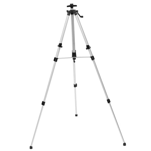 Angoily Faltbarer Aluminium Leinwand Ständer Höhenverstellbar Stabiler und Skizzierständer mit Rutschfesten Füßen Leichtes Klappbares Dreibein für Outdoor und Indoor Malerei von Angoily