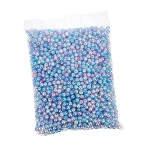 Angoily Fantasie Abs Perlenset Handgemachte Spacer Beads Schimmerndem Farbverlauf für Diy Schmuck Armbänder und für Bastelprojekte und von Angoily